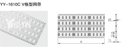 V格型網(wǎng)帶