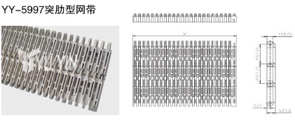 突肋型網(wǎng)帶